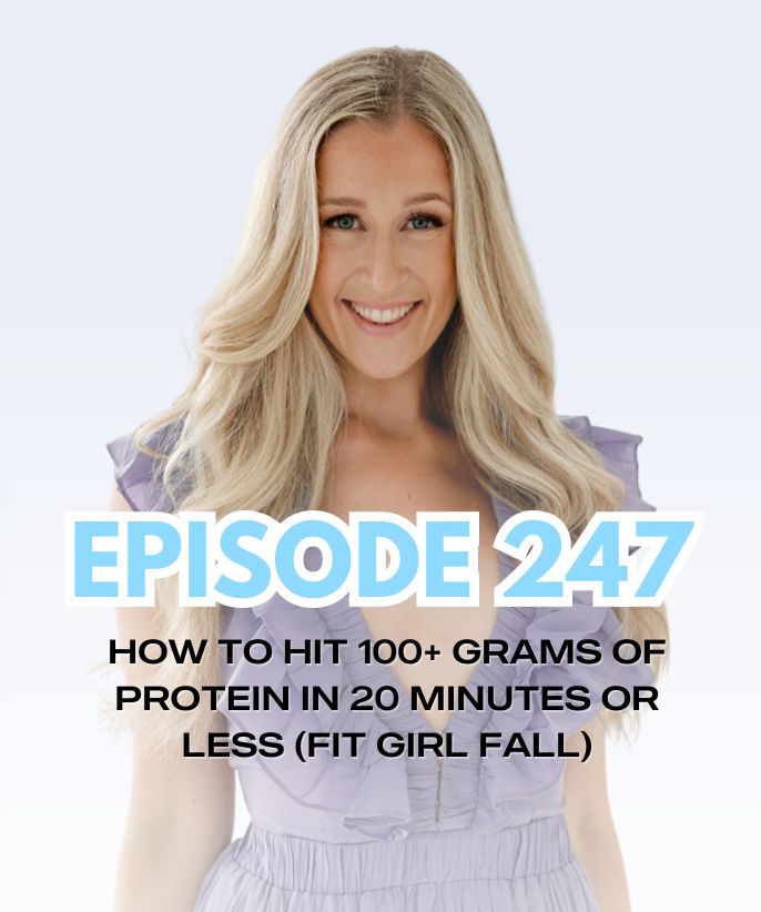 How To Hit 100+ Grams Of Protein In 20 Minutes Or Less (Fit Girl Fall)