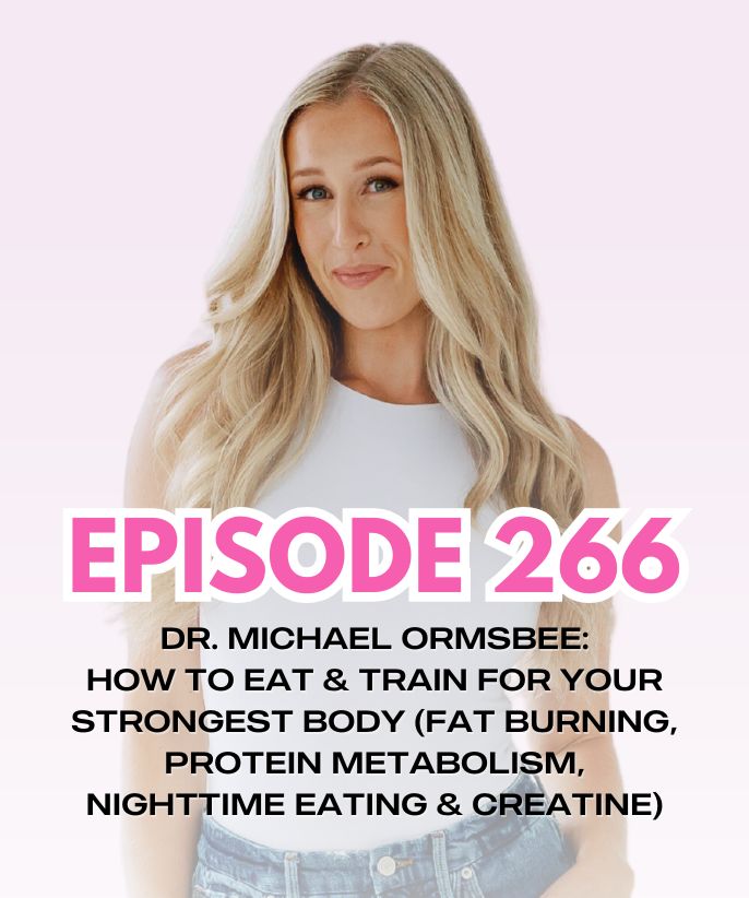 DR. MICHAEL ORMSBEE: How To Eat & Train For Your Strongest Body (Fat Burning, Protein Metabolism, Nighttime Eating & Creatine)